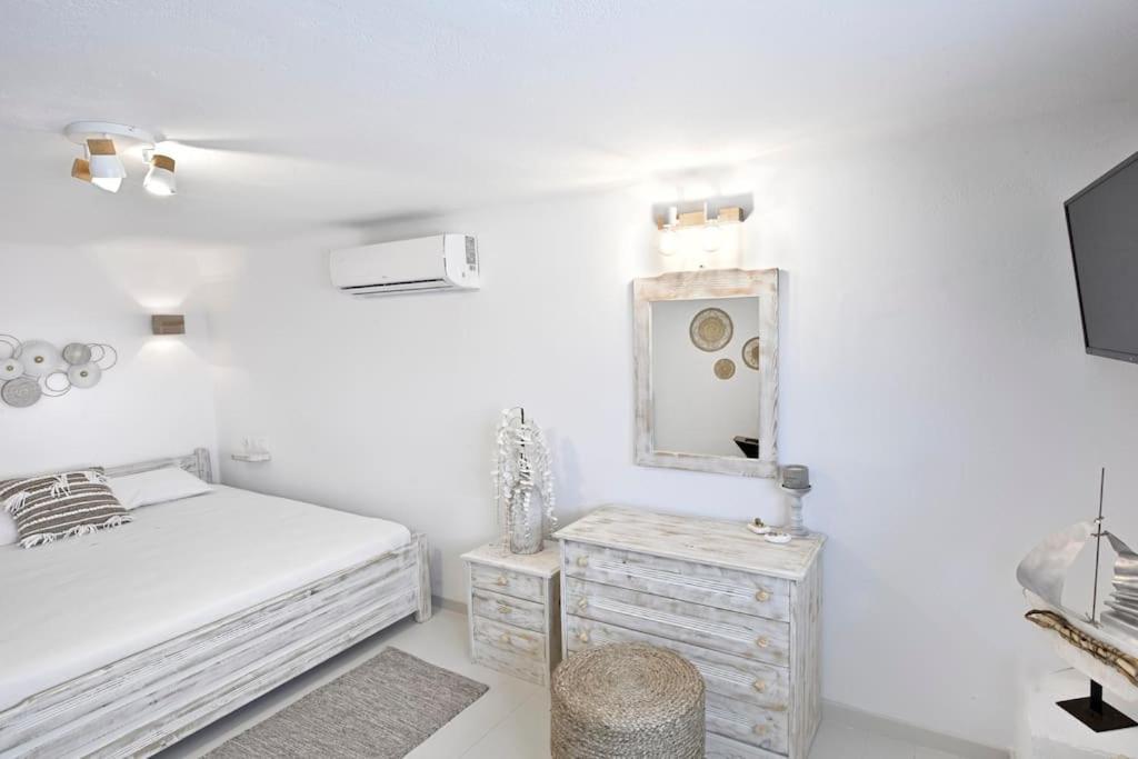 Mykonos Sea View Luxury Villa By Calypso Sunset Villas Mykonos Town Exterior foto